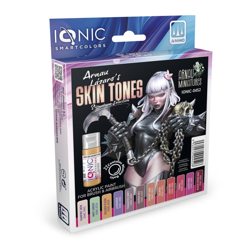 IONIC0452 ARNAU LAZAO SKIN TONES SET