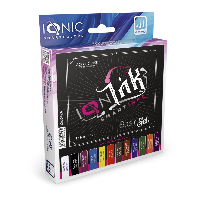 IONIC0456 IONIC SMART INKS BASIC 12pc SET