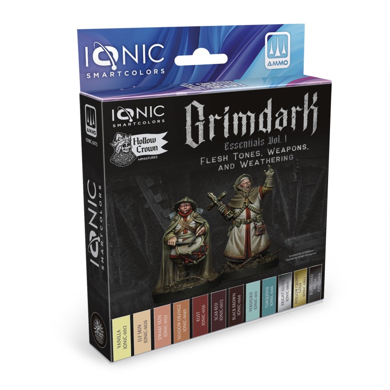 IONIC0471 Grimdark Essentials Vol. 1 � Flesh Tones, Weapons, and Weath