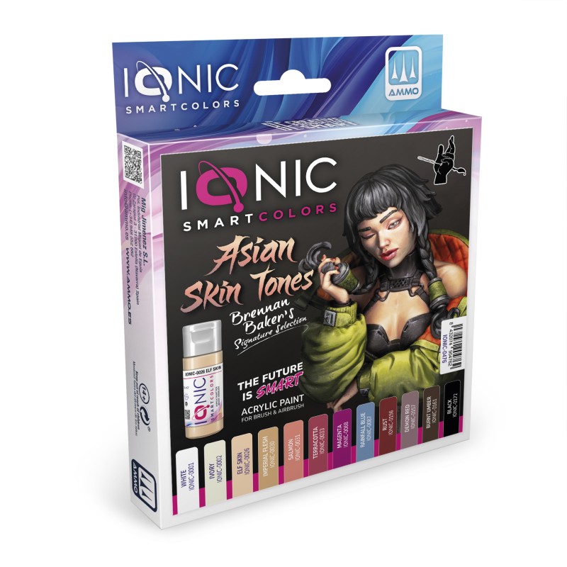 IONIC0476 Asian Skin Tones - Brennan Baker's Signature Selection
