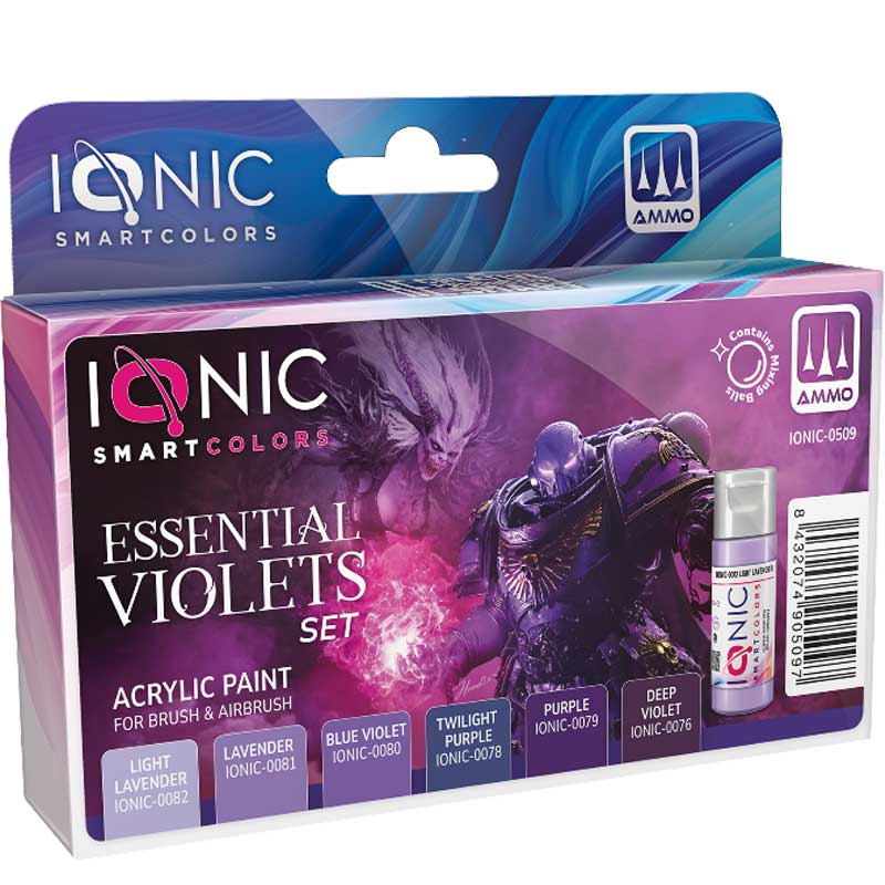 IONIC0509 IONIC ESSENTIAL VIOLETS SET