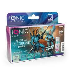 IONIC0514 ESSENTIAL TURQUISE PAINT SET