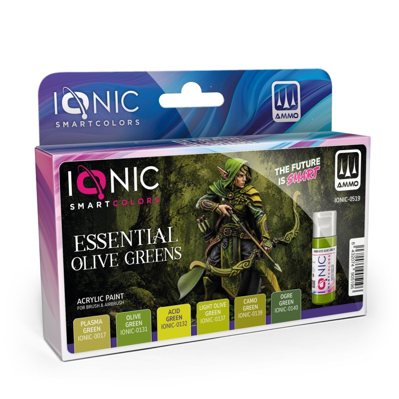 IONIC0519 Essential Olive Greens Set