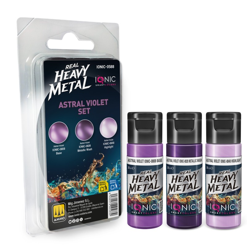 IONIC0588 Real Heavy Metal Astral Violet Set
