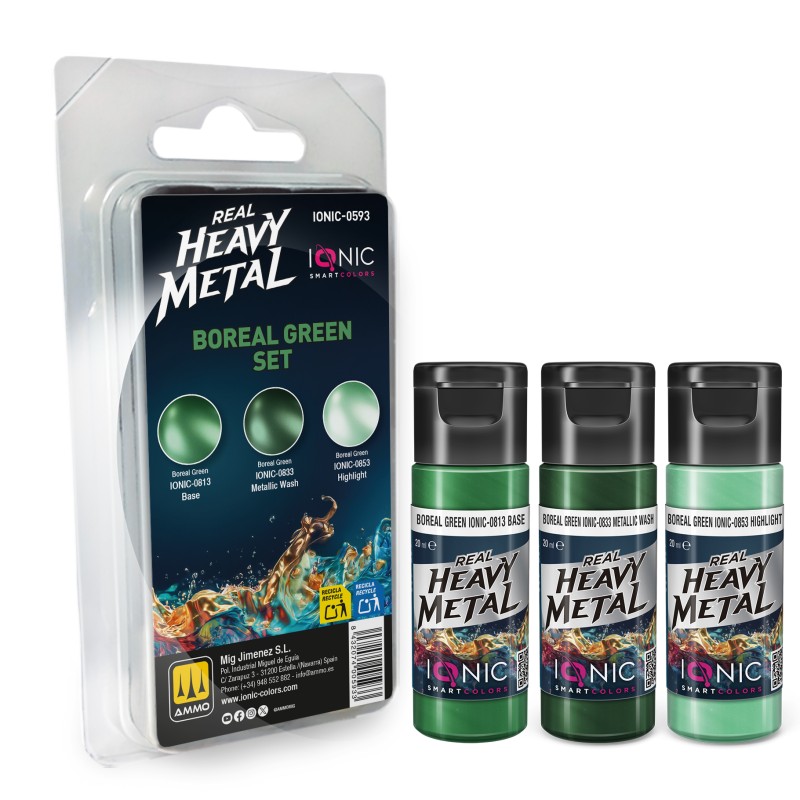 IONIC0593 Real Heavy Metal Boreal Green Set