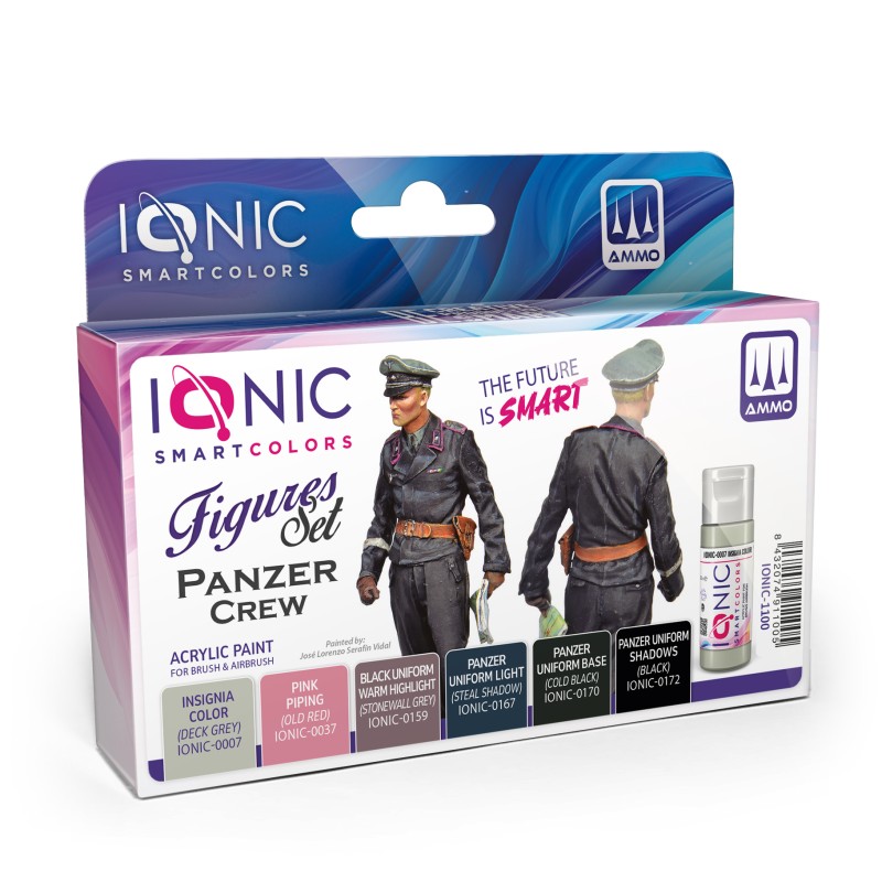 IONIC1100 WWII Panzer Crew Black Uniform