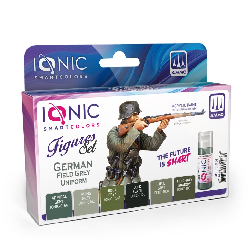 IONIC1101 WWII German Field Grey Uniform Set