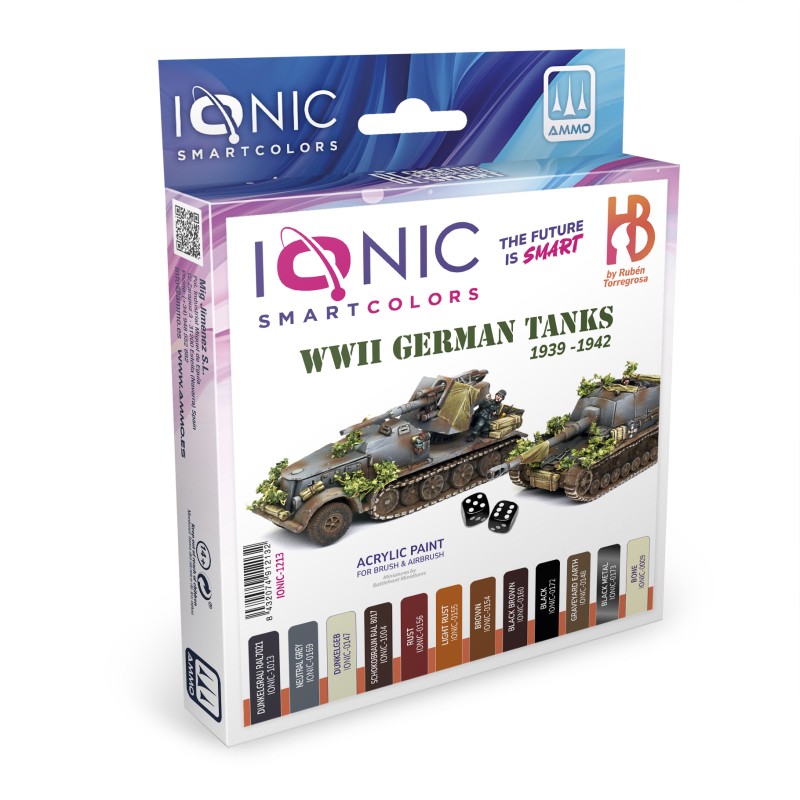 IONIC1213 WWII German Tanks 1939 1942