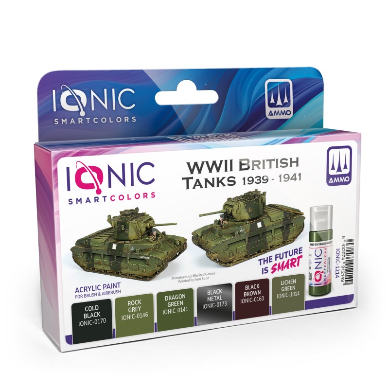 IONIC1214 WWII British Tanks 1939 � 1941