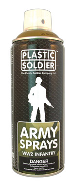 63006 Plastic Soldier Company Infantry Spray German Field Grey