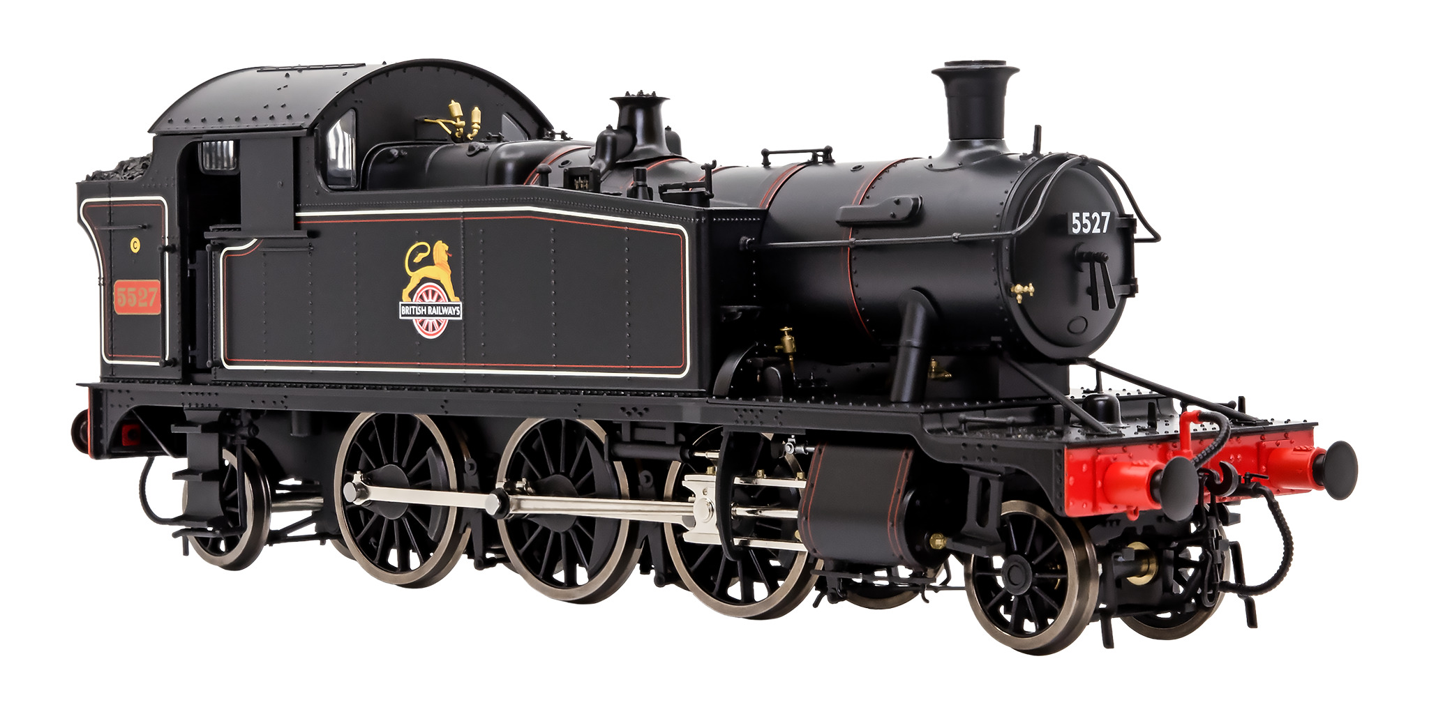 LHT-S-5506 Dapol Class 55xx 2-6-2 BR Early Crest BR Lined Black