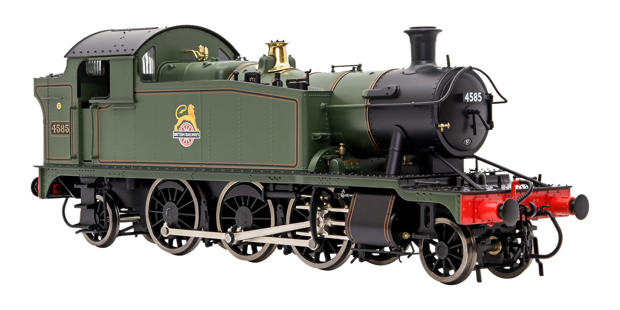LHT-S-5508 Dapol Class 55xx 2-6-2 BR Early Crest BR Lined Green