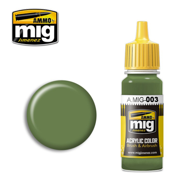 MIG003 Ammo RAL 6011 RESEDAGRN