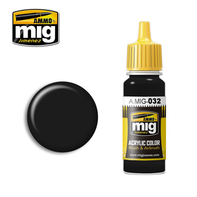 MIG032 SATIN BLACK