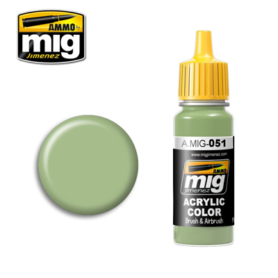 MIG051 Ammo LIGHT GREEN KHV-553M