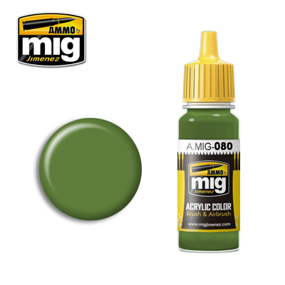 MIG080 AMMO BRIGHT GREEN AMT-4