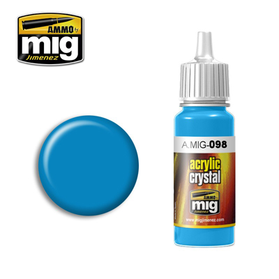 MIG098 Ammo CRYSTAL LIGHT BLUE