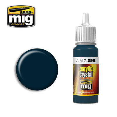 MIG099 AMMO CRYSTAL BLACK BLUE (AND TAIL LIGHT OFF)