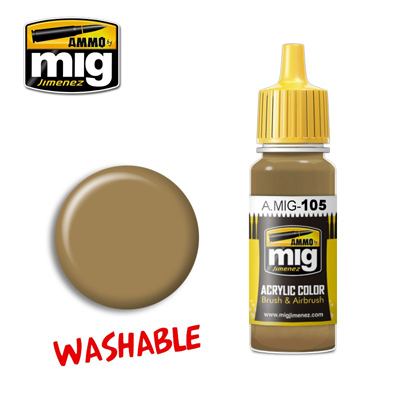 MIG105 Ammo WASHABLE DUST (RAL 8000)