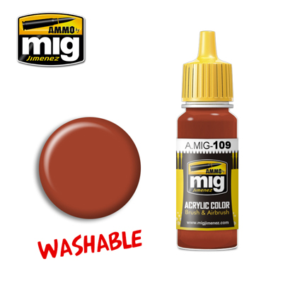 MIG109 Ammo WASHABLE RUST