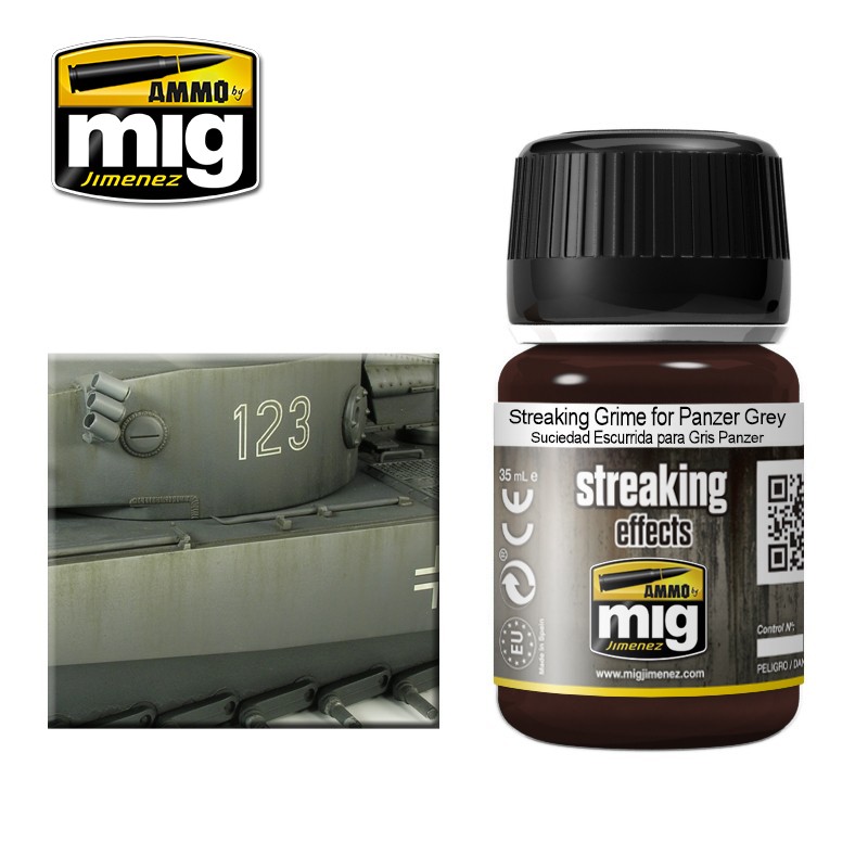 MIG1202 Ammo STREAKING GRIME FOR PANZER GREY