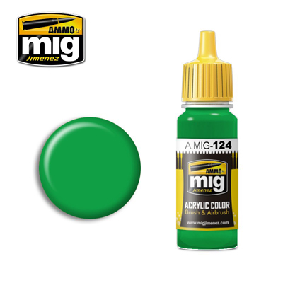 MIG124 Ammo LIME GREEN