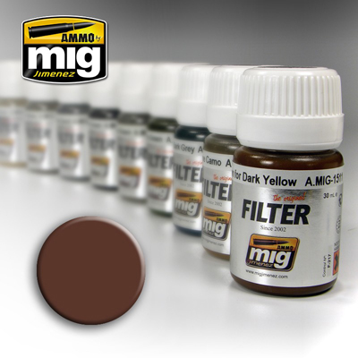 MIG1500 Ammo BROWN FOR WHITE FILTER