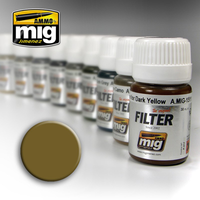 MIG1503 Ammo OCHRE FOR LIGHT SAND FILTER