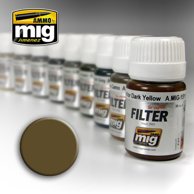 MIG1504 Ammo BROWN FOR DESERT YELLOW FILTER