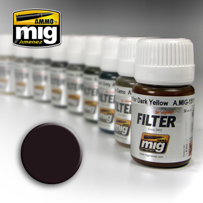 MIG1506 Ammo BROWN FOR DARK GREEN FILTER