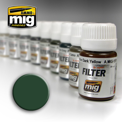 MIG1508 Ammo GREEN FOR GREY FILTER