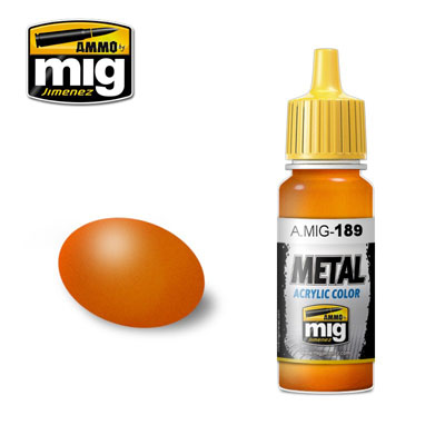 MIG189 Ammo METALLIC ORANGE