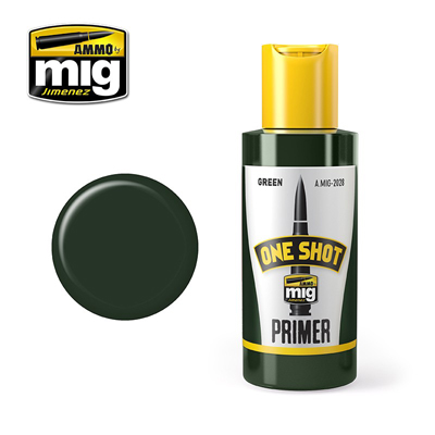 MIG2028 Ammo GREEN ONE SHOT PRIMER