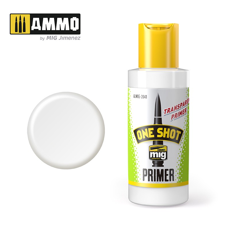 MIG2041 Ammo ONE SHOT TRANSPARENT MATT PRIMER