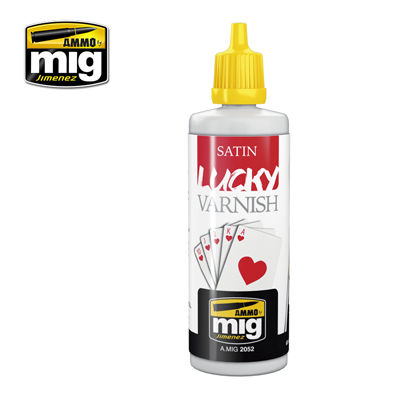 MIG2052 Ammo SATIN LUCKY VARNISH 60ML