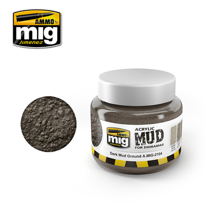 MIG2104 Ammo DARK MUD ACRYLIC 250ML