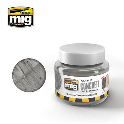 MIG2108 Ammo CONCRETE TEXTURE 250ML