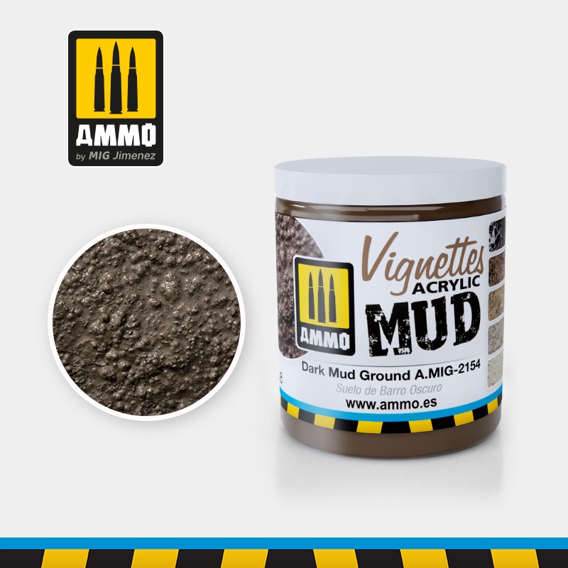 MIG2154 Ammo Dark Mud Ground Acrylic 100ml