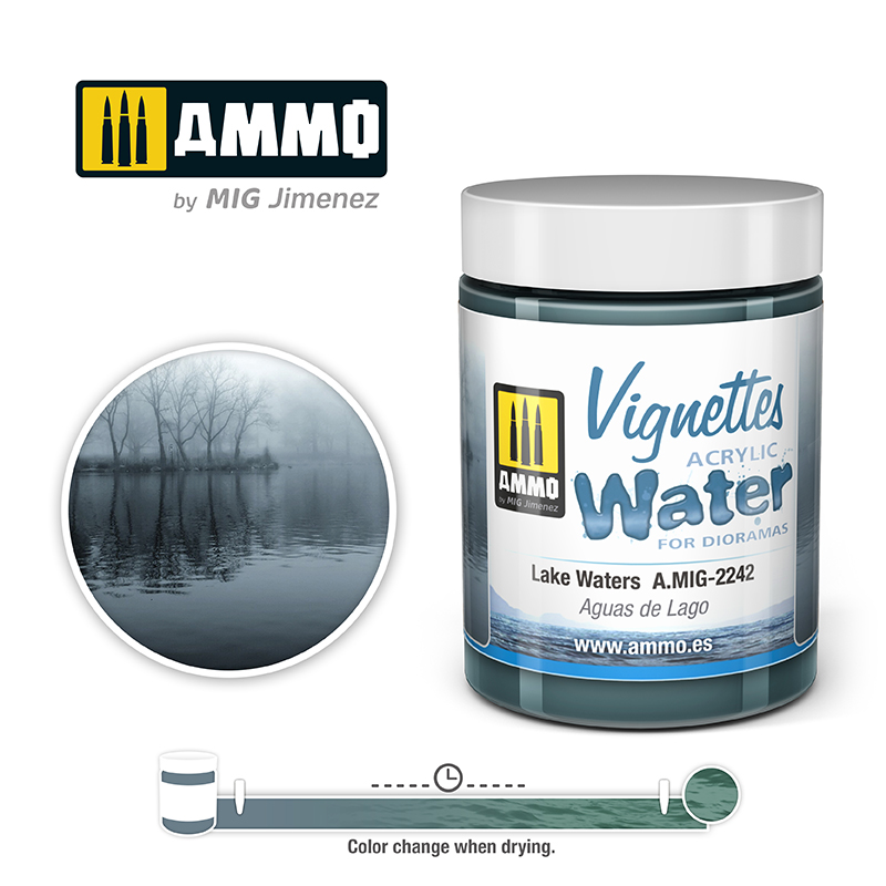 MIG2242 LAKE WATERS ACRYLIC 100ml