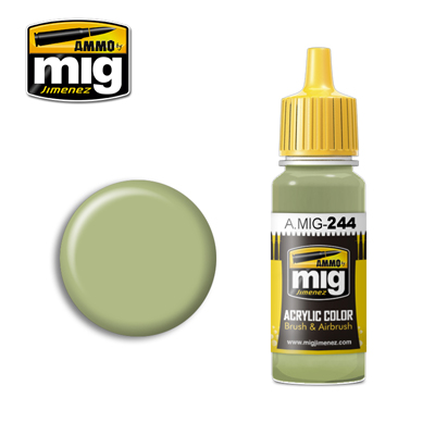 MIG244 Ammo DUCK EGG GREEN (BS 216)