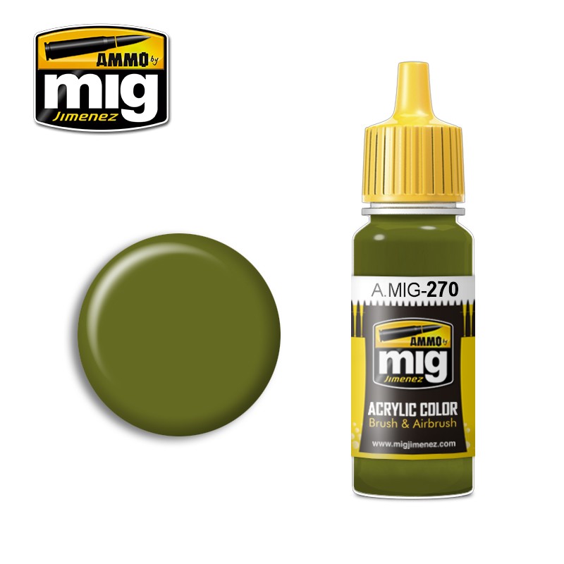 MIG270 Mig Mitsubishi Interior Green