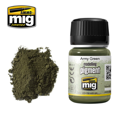 MIG3019 Ammo ARMY GREEN PIGMENT