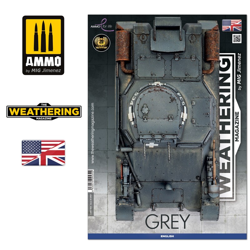 MIG4534 WEATHERING MAGAZINE NO 35 GREY