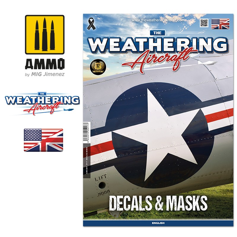 MIG5217 Ammo DECALS & MASKS The Weathering AIRCRAFT Issue 17