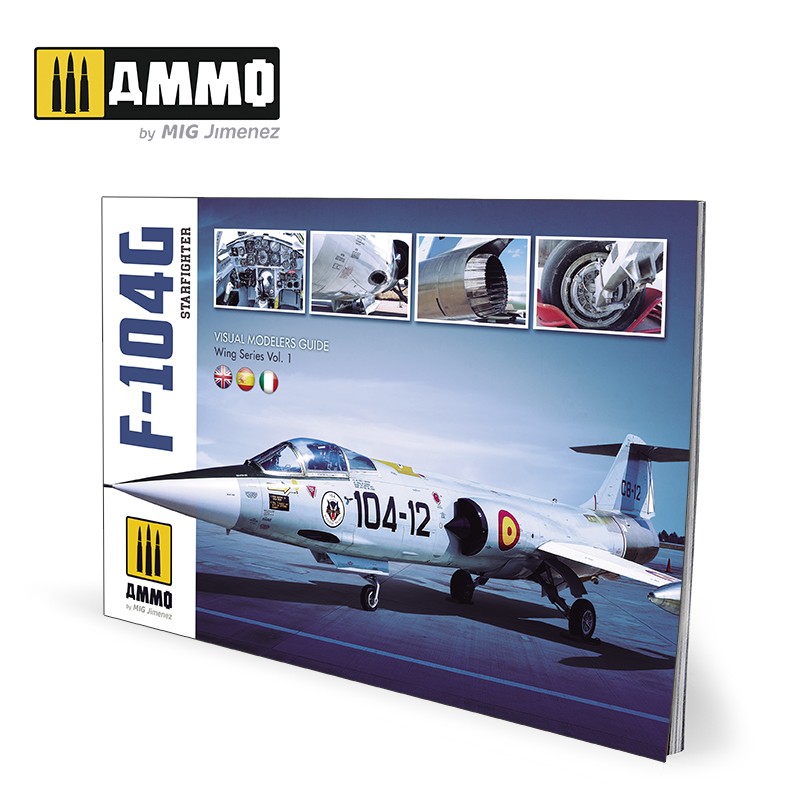 MIG6004 F104G starfighter guide book