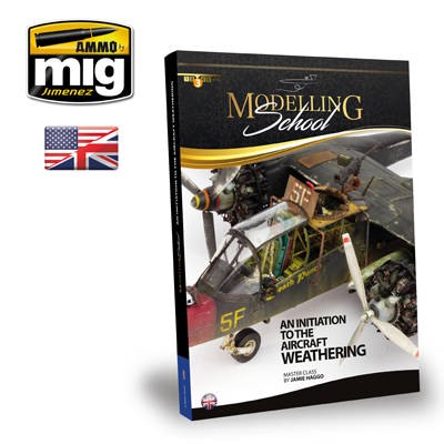 MIG6030 MODELLING SCHOOL AIRCRAFT WEATHERING BOOK