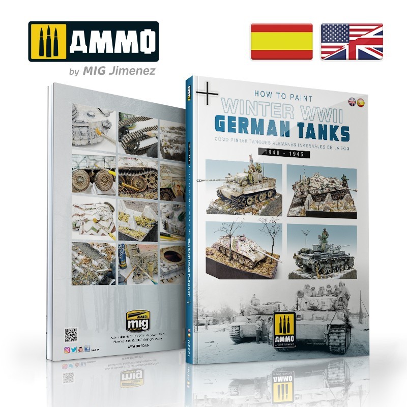 MIG6039 How to paint WINTER GERMAN TANKS