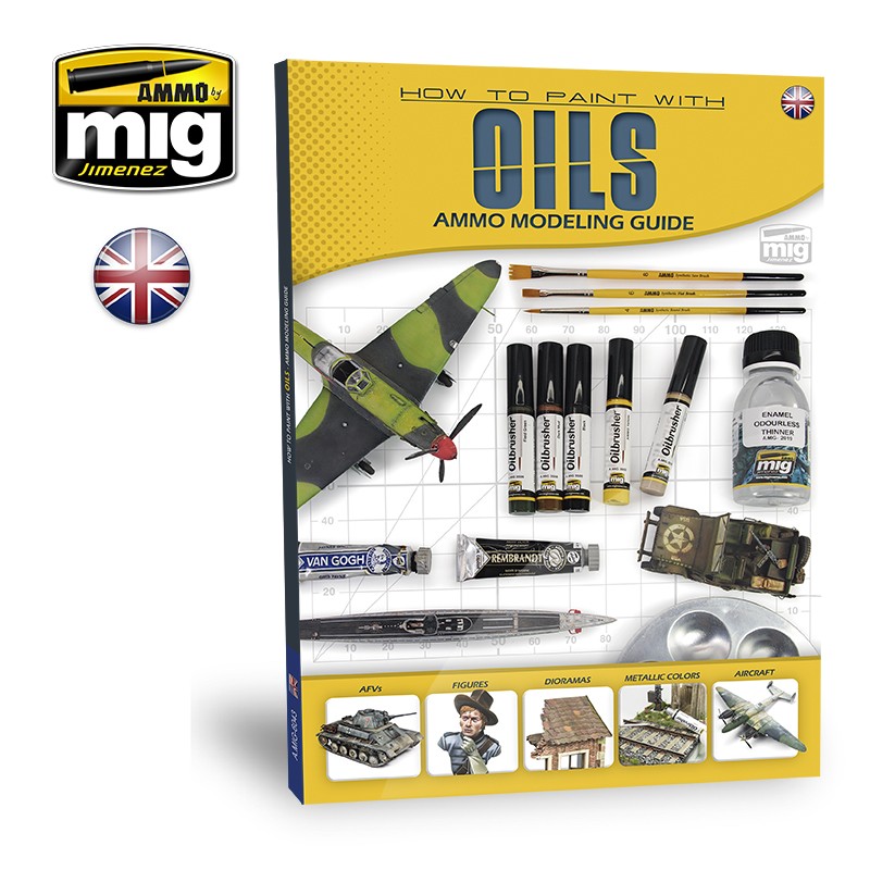 MIG6043 HOW TO PAINT WITH OILS GUIDE BOOK