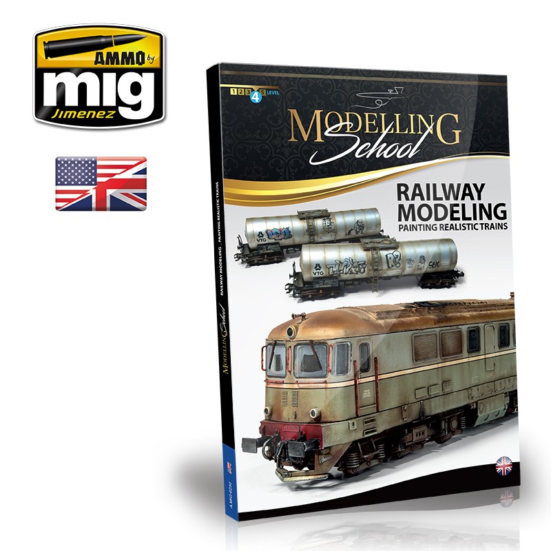 MIG6250 RAILWAY MODELLING PAINTING REALISTIC TRAINS