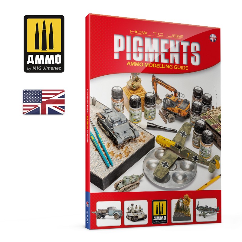 MIG6293 AMMO MODELLING GUIDE  How to Use Pigments (English)